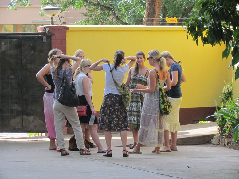 las chicas del camping